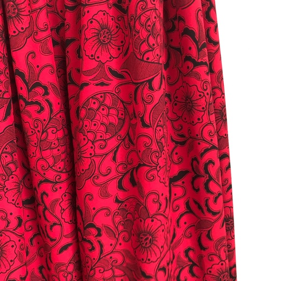 80’s vintage floral skirt - Picture 3 of 12